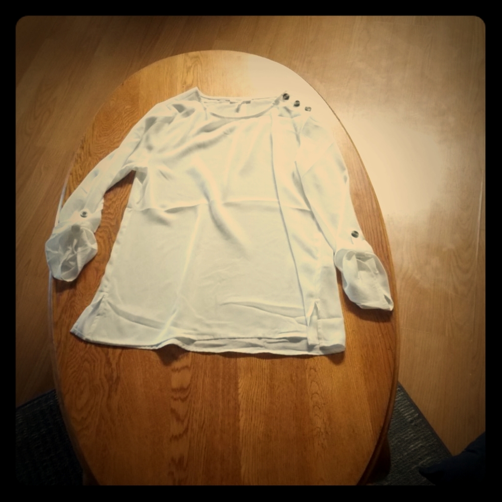 A classic white shirt